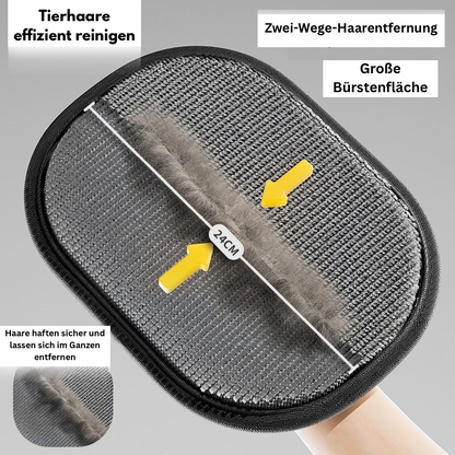 Azena PetGlove™ | Effektive Tierhaarentfernung auf Sofa, Teppich, Kleidung und Möbeln