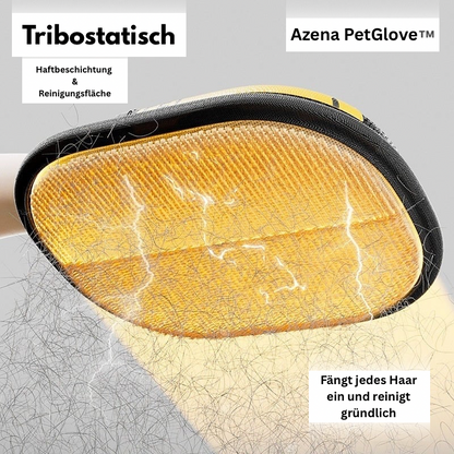 Azena PetGlove™ | Effektive Tierhaarentfernung auf Sofa, Teppich, Kleidung und Möbeln
